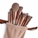 Kit com 13 Pincéis de Maquiagem