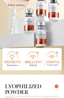 Facial  Serum Yeast Freeze-Dried Power Skin Care Set Shrink Pores Moisturizing Brighten Anti Aging Peptides Essence