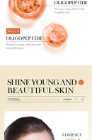 Facial  Serum Yeast Freeze-Dried Power Skin Care Set Shrink Pores Moisturizing Brighten Anti Aging Peptides Essence