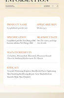 Facial  Serum Yeast Freeze-Dried Power Skin Care Set Shrink Pores Moisturizing Brighten Anti Aging Peptides Essence