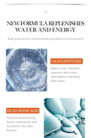 Facial  Serum Yeast Freeze-Dried Power Skin Care Set Shrink Pores Moisturizing Brighten Anti Aging Peptides Essence