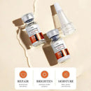 Facial  Serum Yeast Freeze-Dried Power Skin Care Set Shrink Pores Moisturizing Brighten Anti Aging Peptides Essence